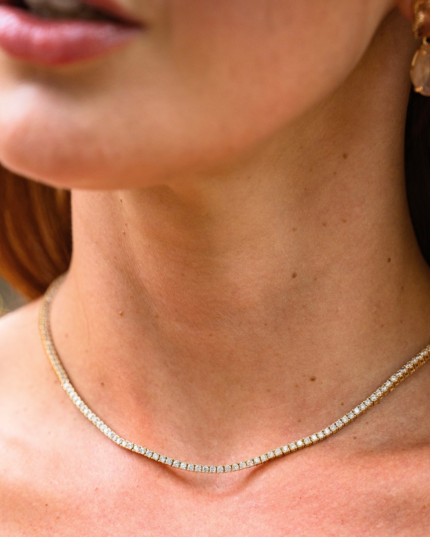 Aurora Tennis Choker - 18K Gold Filled with Premium Cubic Zirconias
