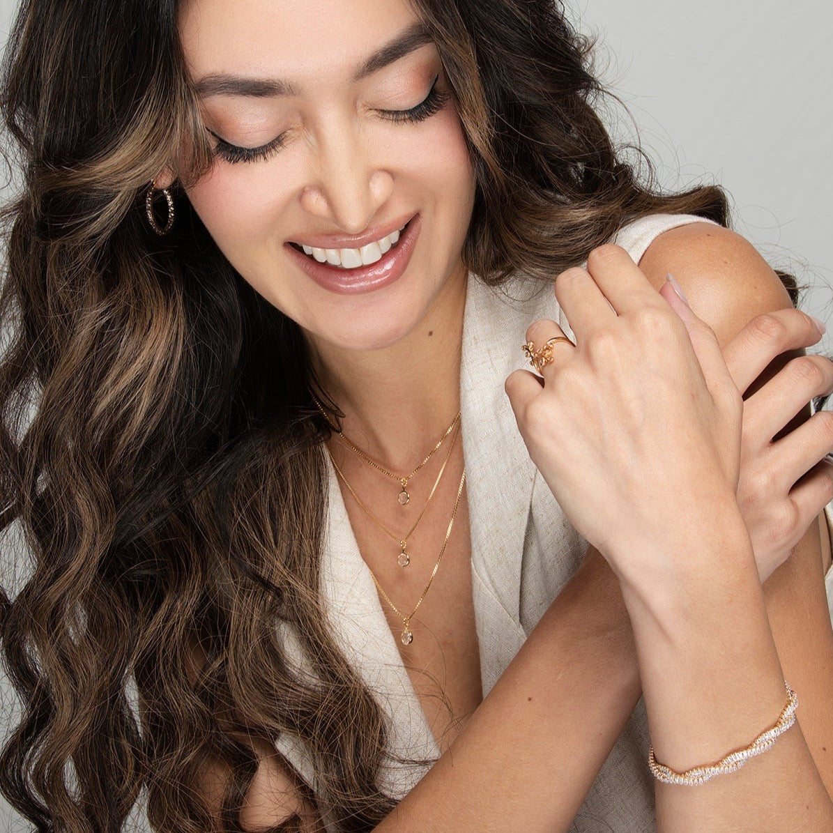 Eloise Triple Necklace