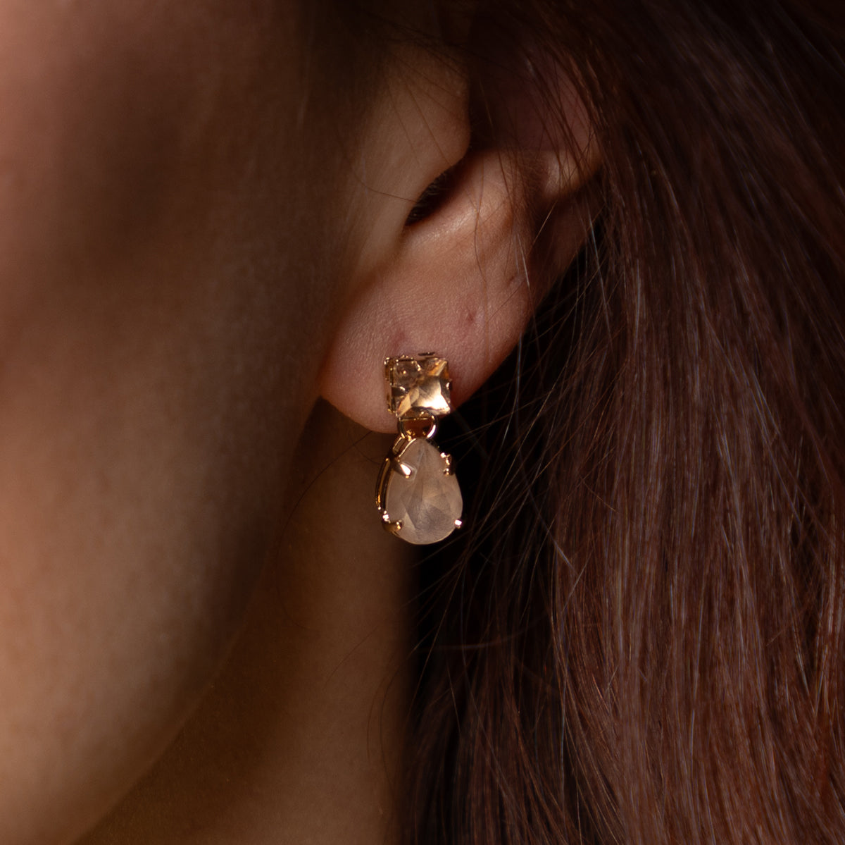 Lily Earrings – Rose