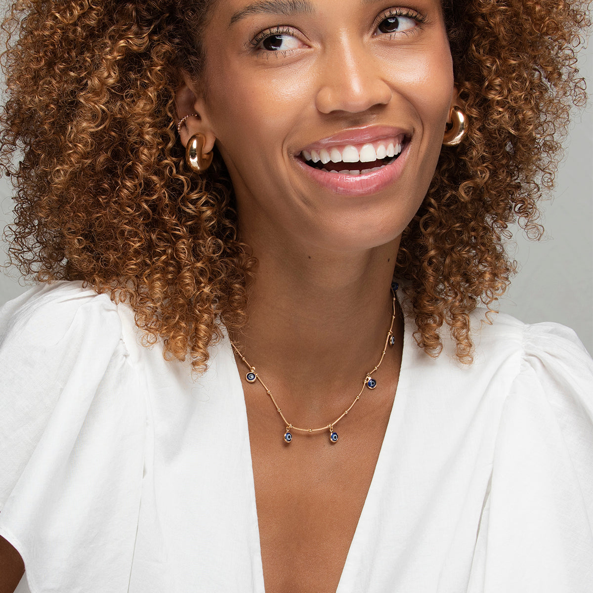 Alina Evil Eye Choker