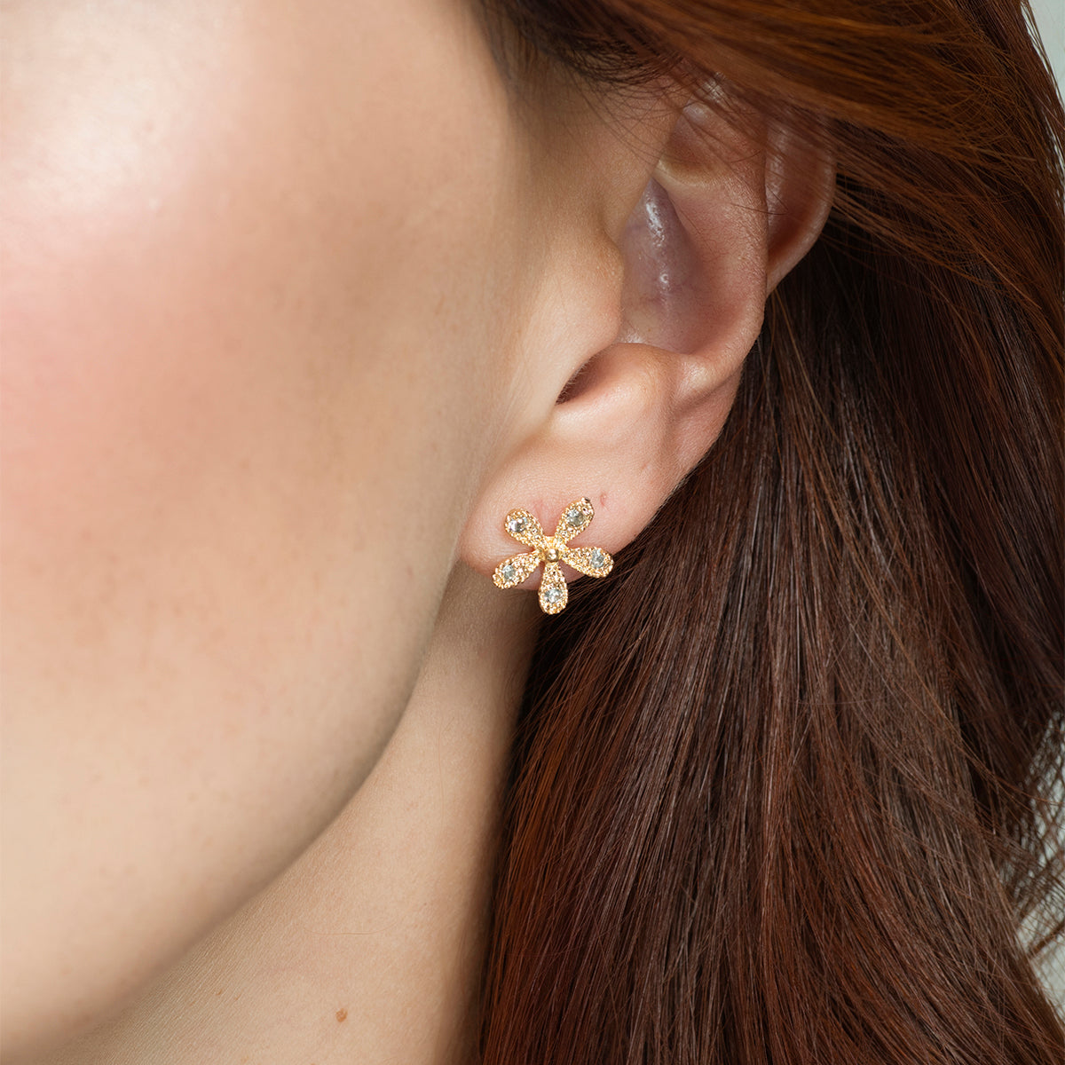 Jeniffer Flower Earrings