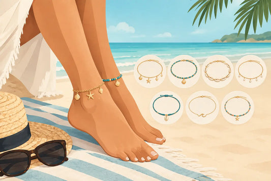 7 Anklets for Beach Vacation Styling Ideas