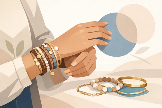 How to Stack Bracelets for an Easy, Personal Look