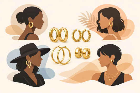 Gold Hoop Earrings for Every Kind of Style