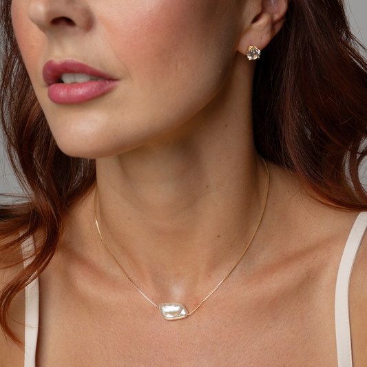 Flavia Fresh Water Pearl Necklace