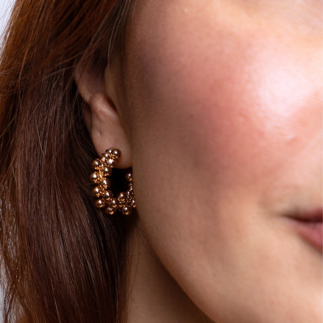 Fabiana Earrings - Gold