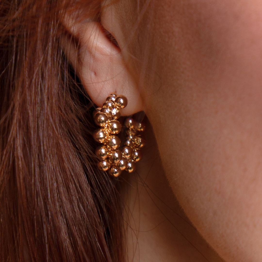 Fabiana Earrings - Gold