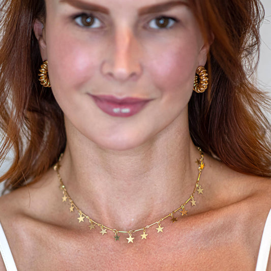 Maria Liz Stars Choker