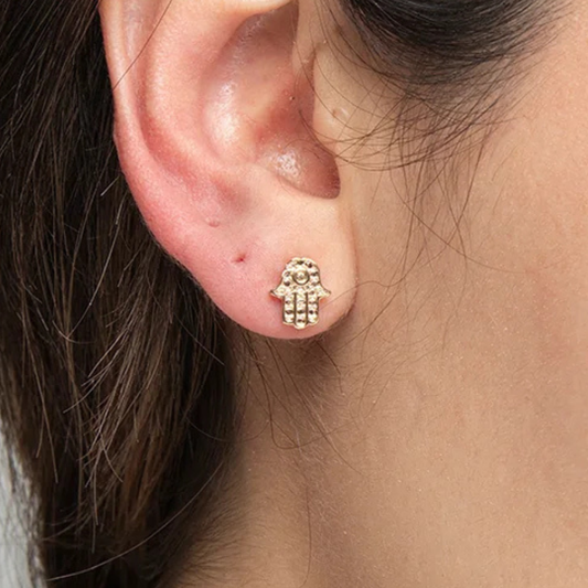 Hamsa Earrings