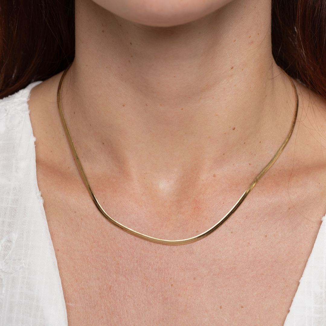 Herringbone Choker Small