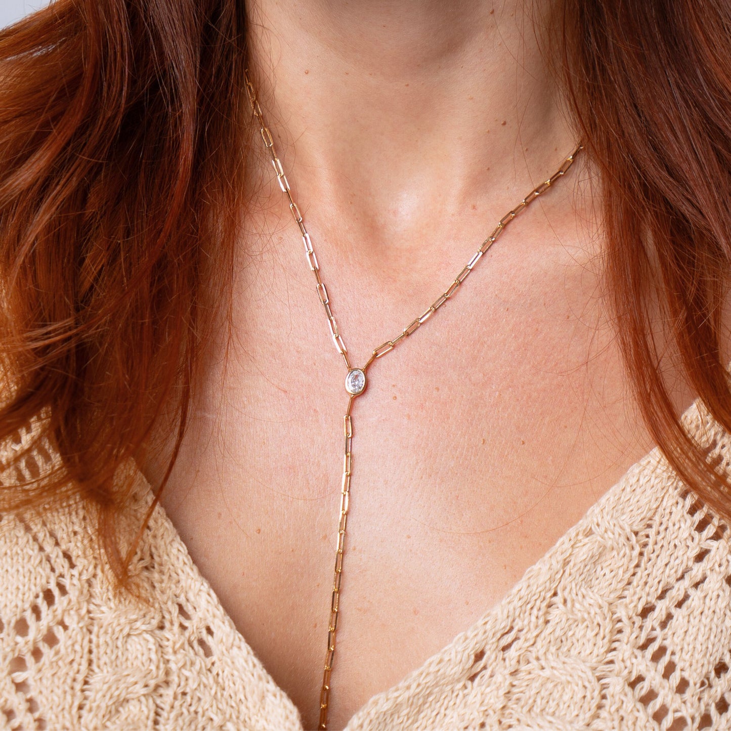 Valeria Paperclip Lariat