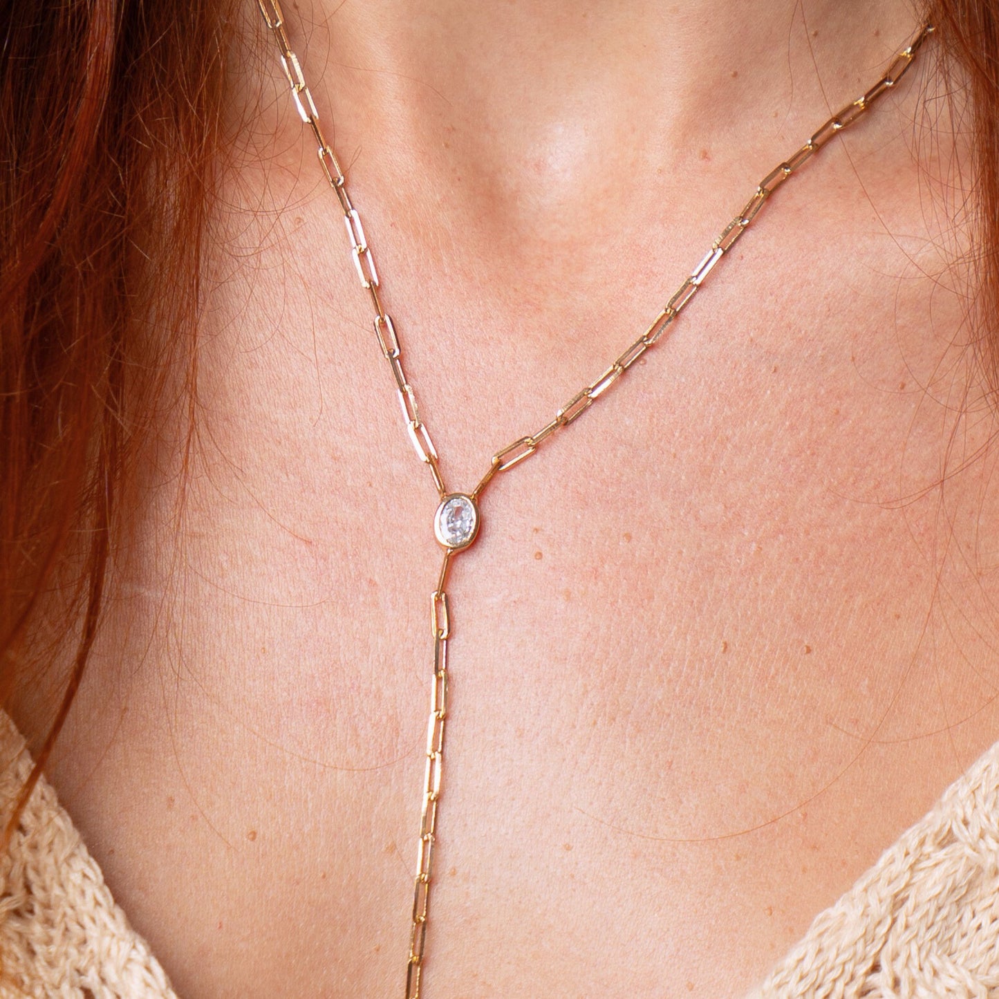 Valeria Paperclip Lariat