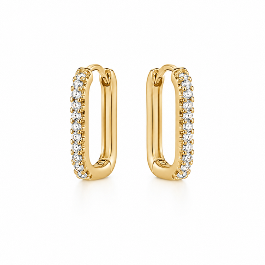 Blossom Hoops - Gold