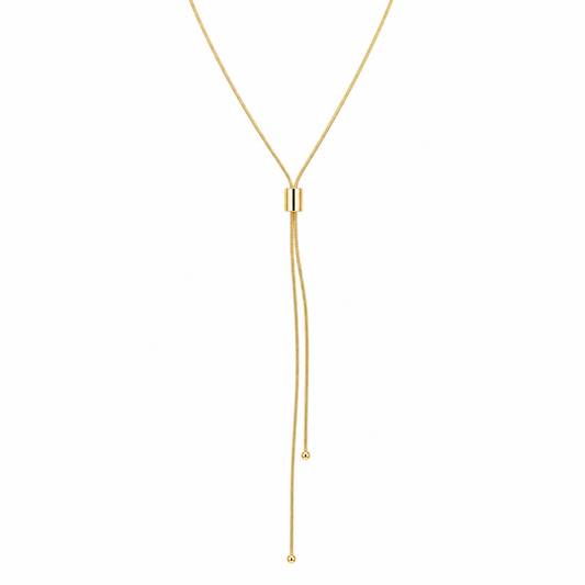 Asha Gold Filled Lariat Necklace
