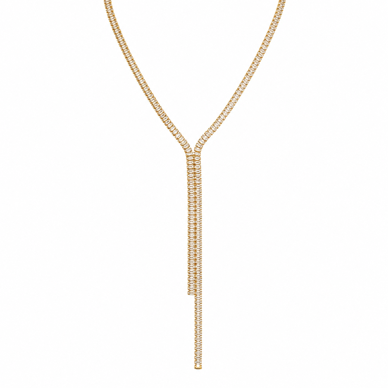Daisy Lariat Necklace