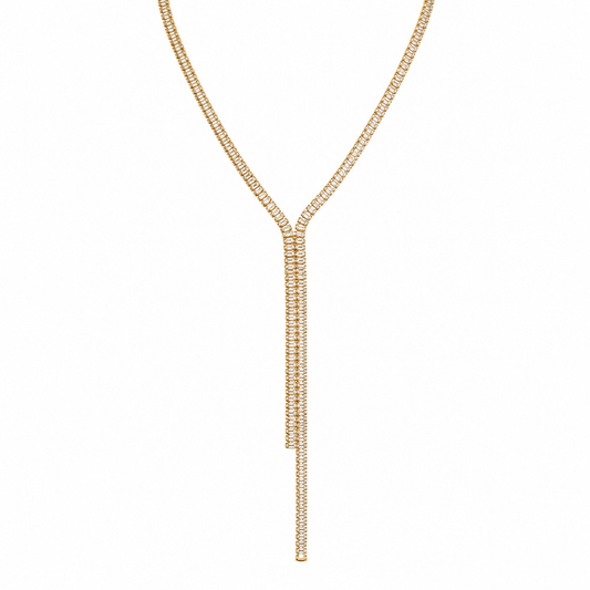 Daisy Lariat Necklace