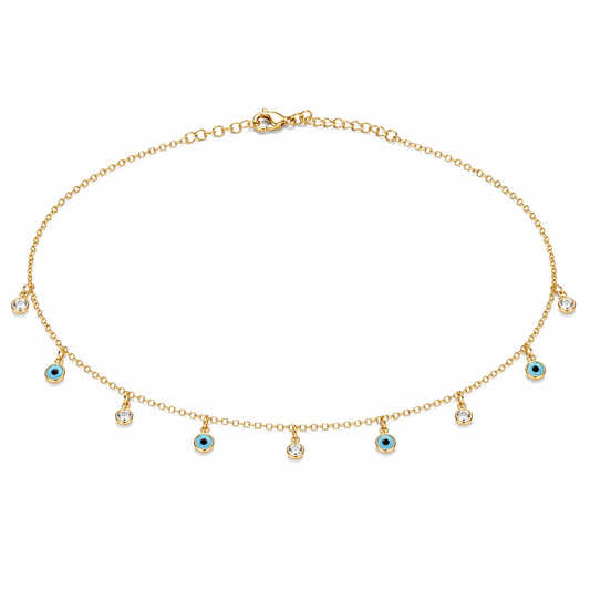 Ava Evil Eye Choker