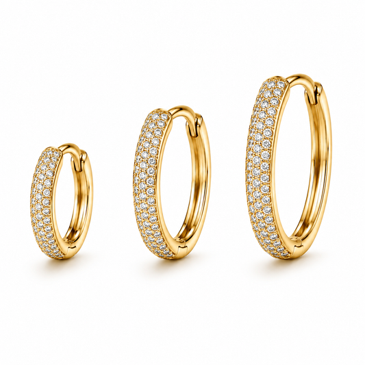 Azalea Hoops - Gold