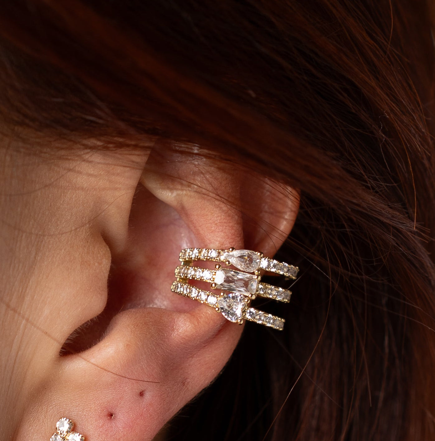 Brenda Ear Cuff - Gold