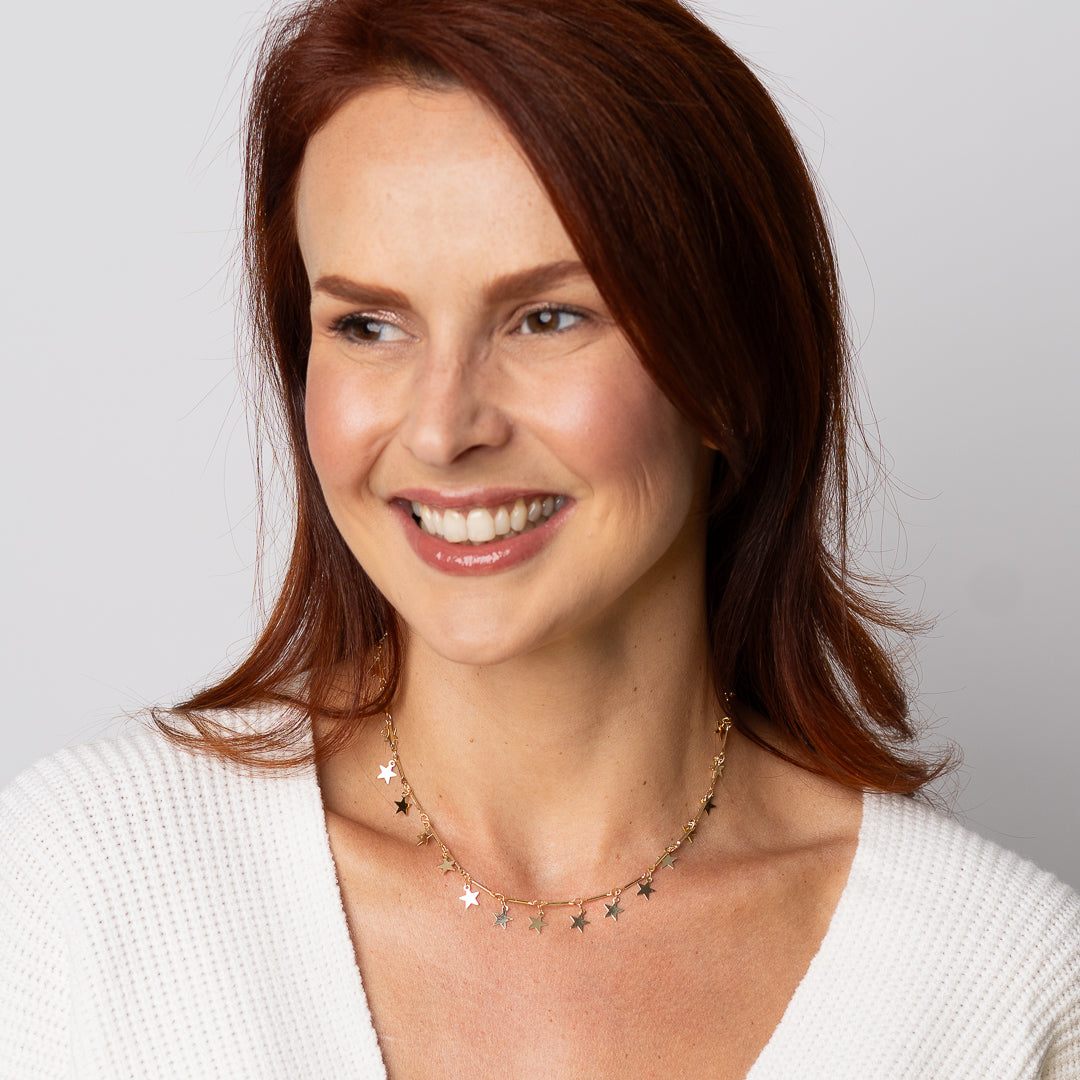 Maria Liz Stars Choker