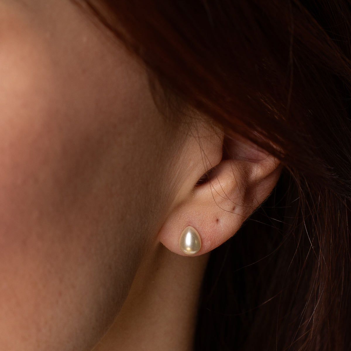 Mini Drop Pearl Earrings