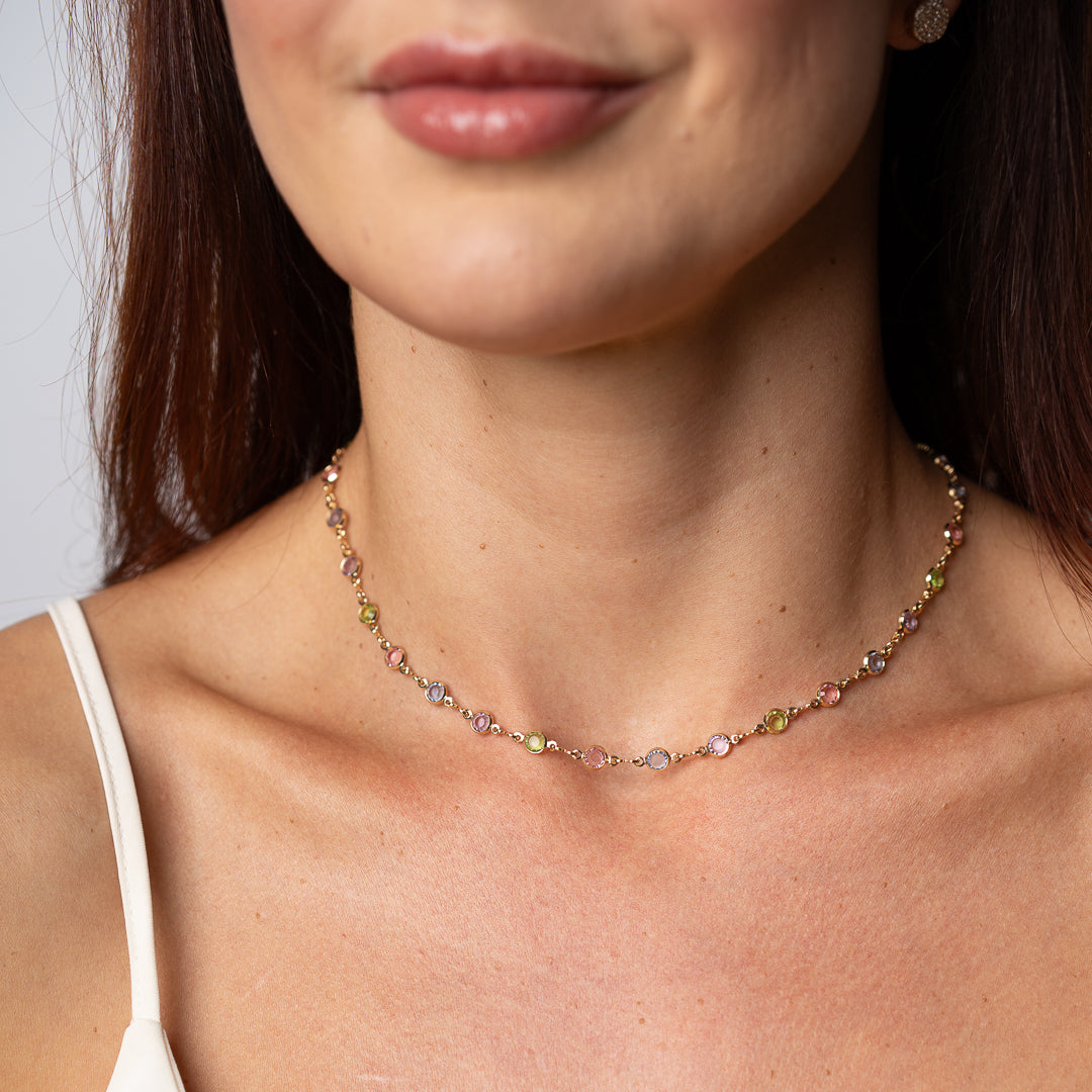 Summer Color Choker – Ginger Brie