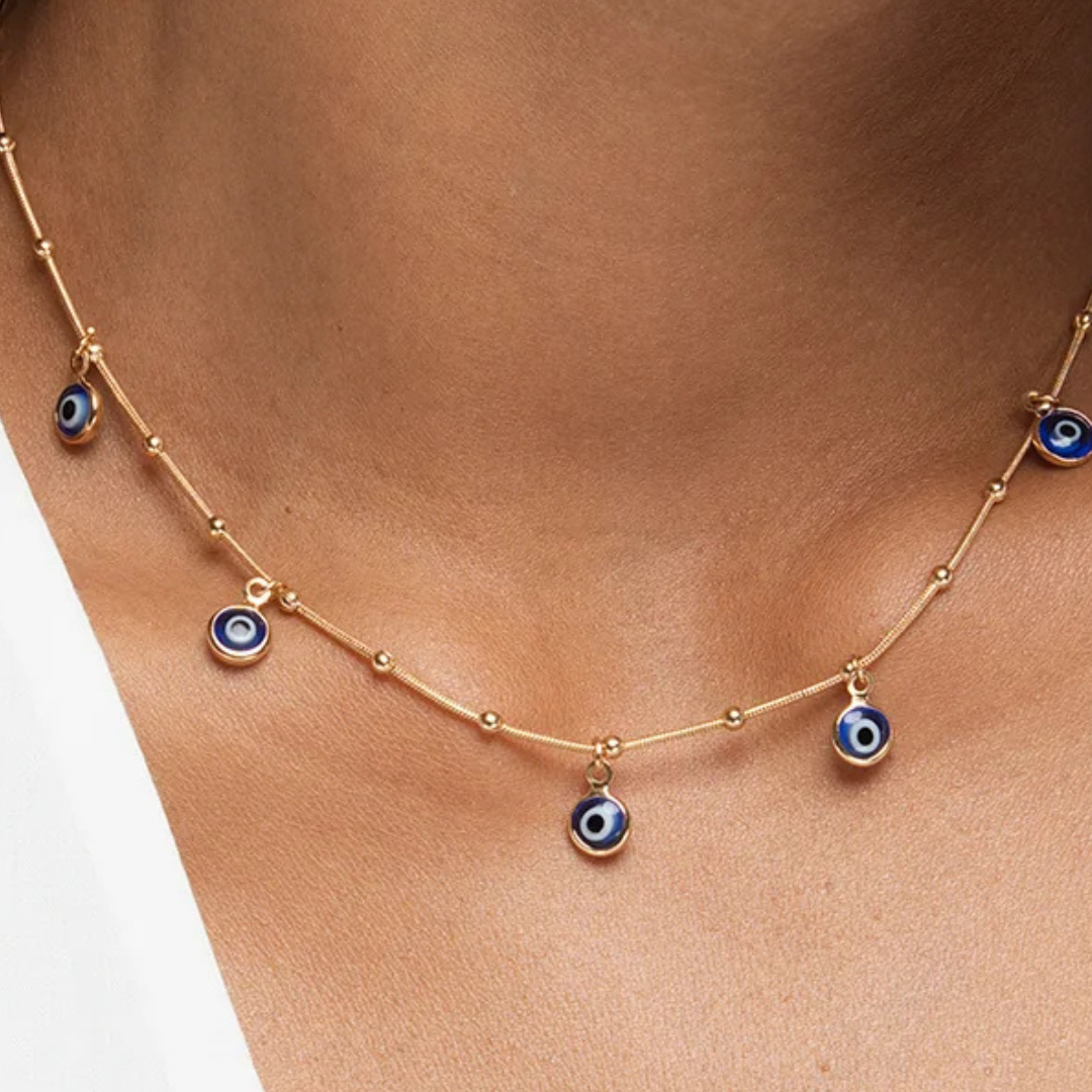 Alina Evil Eye Choker