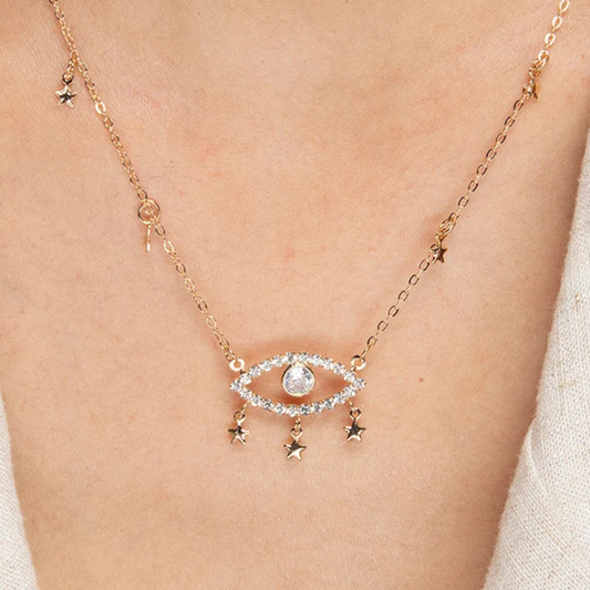 Britney Evil Eye Necklace