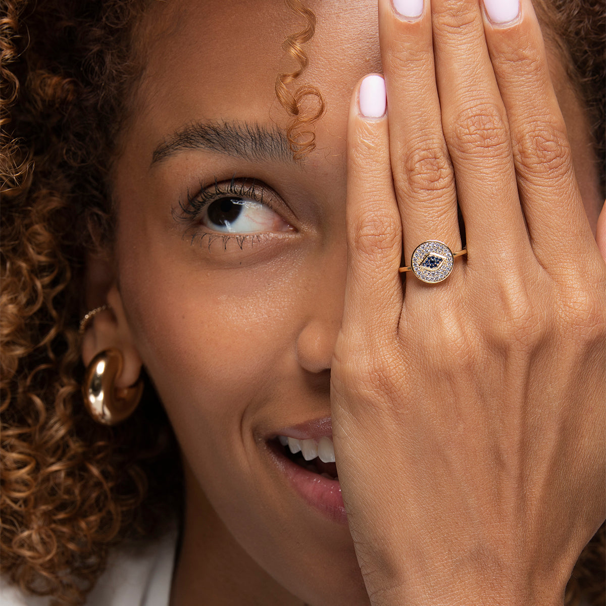 Miriam Evil Eye Ring