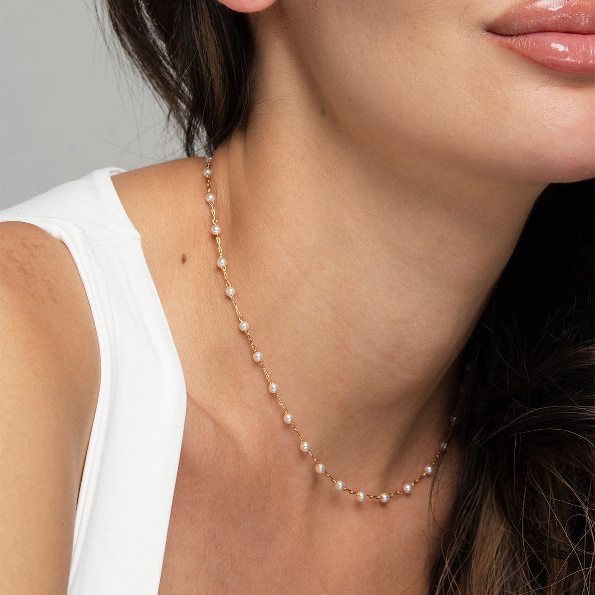 Super Dainty Pearl Choker