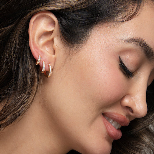 Azalea Hoops - Gold