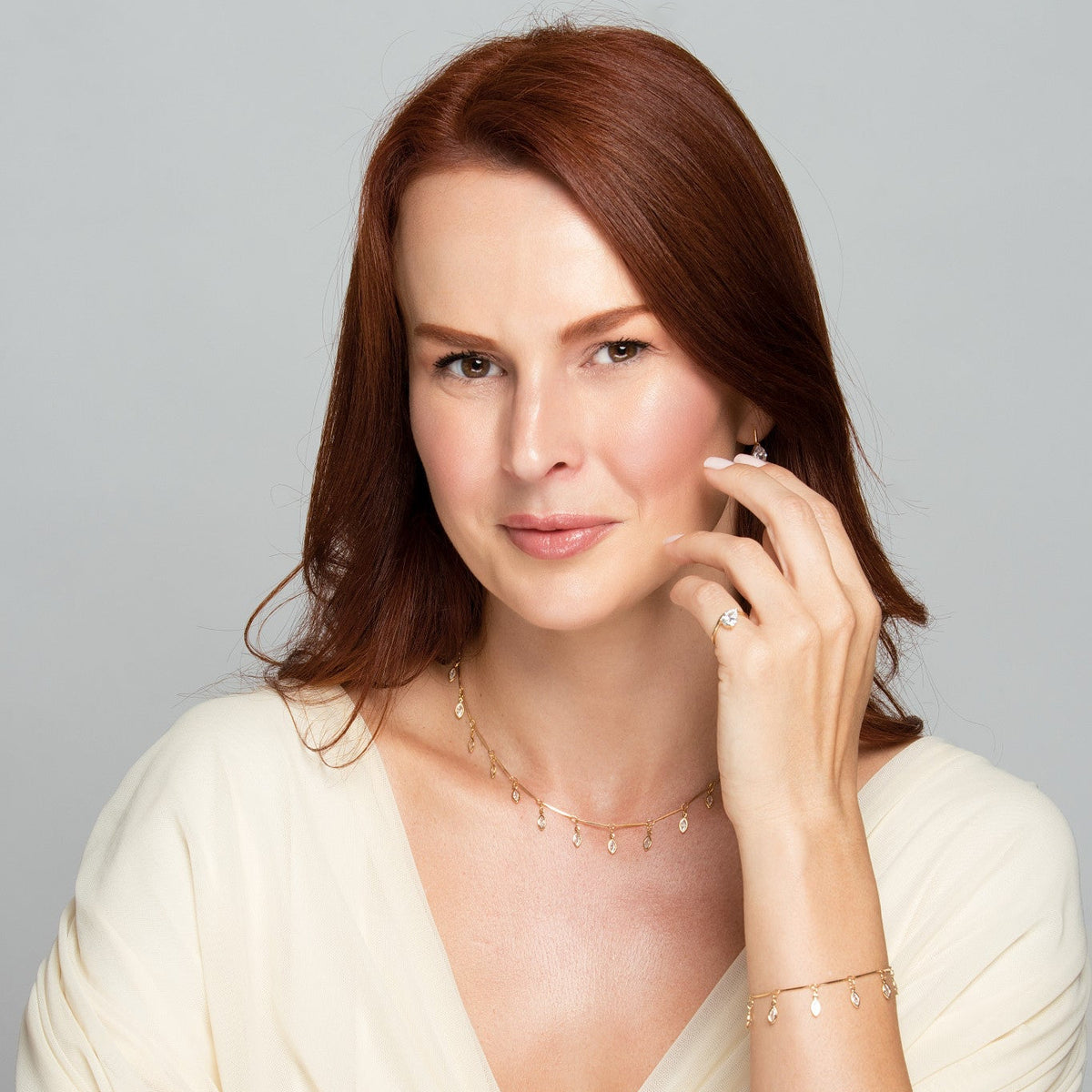 Petra Ring – Gold Filled Stackable Teardrop Ring