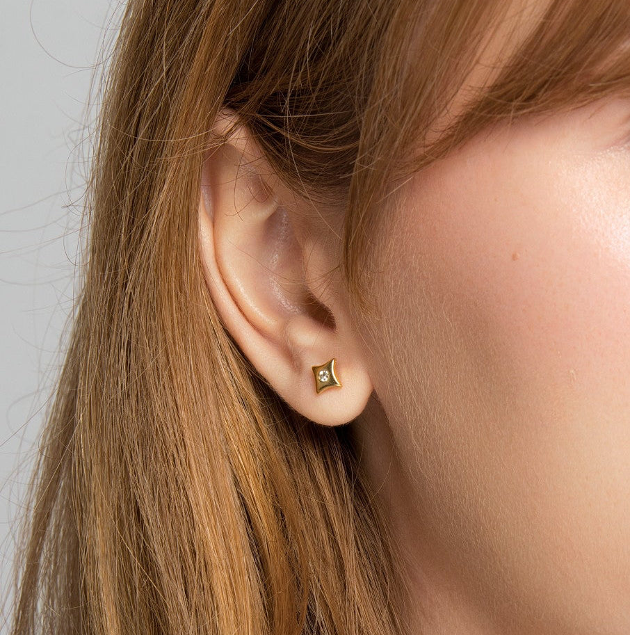 Amara Star Flat Back Earrings