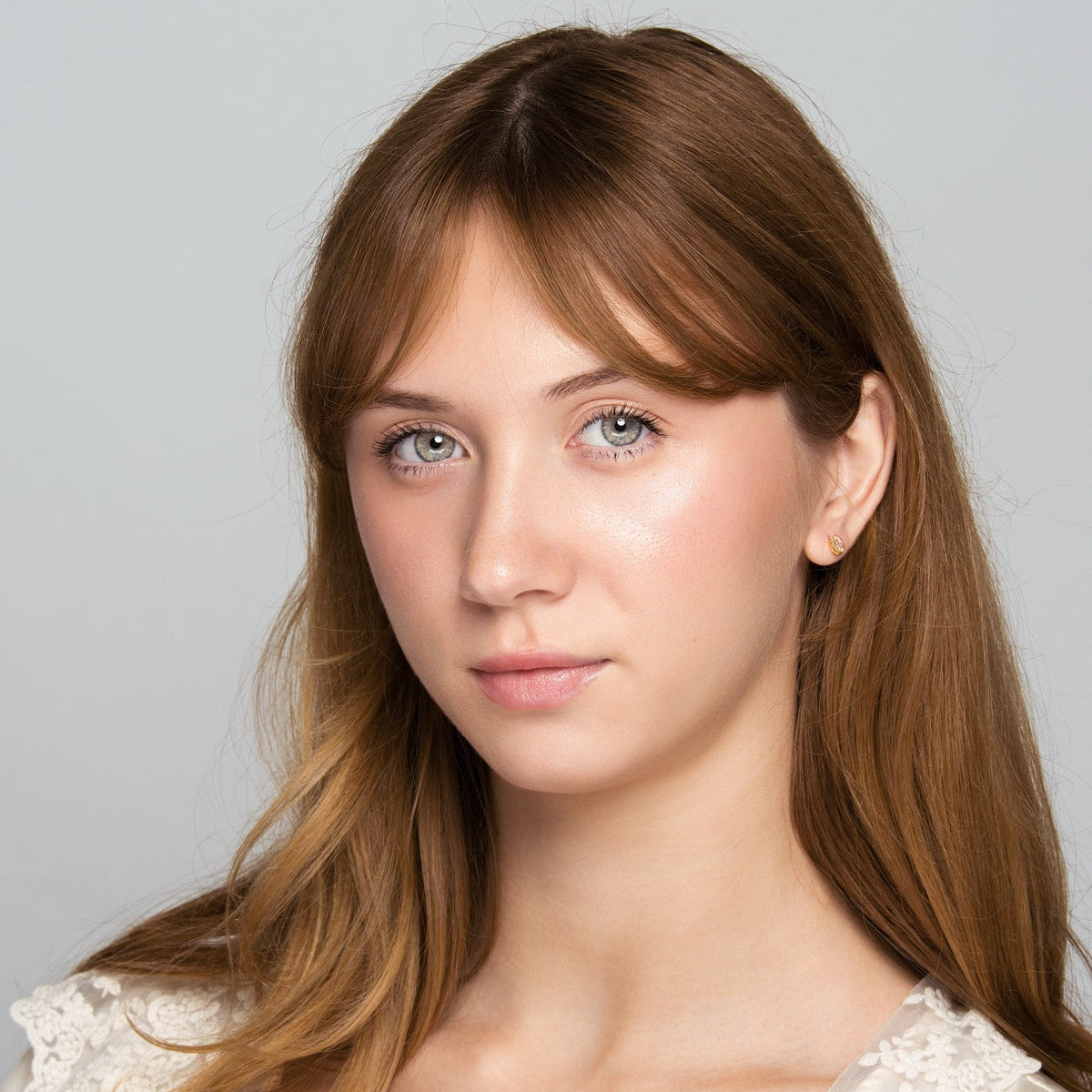 Amara Drop Flat Back Earrings