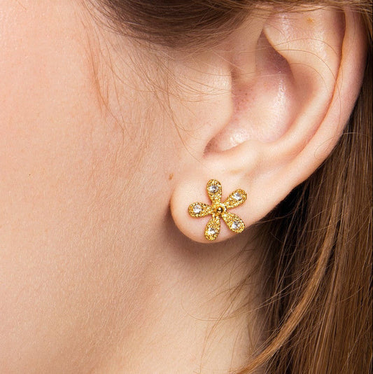 Jeniffer Flower Earrings