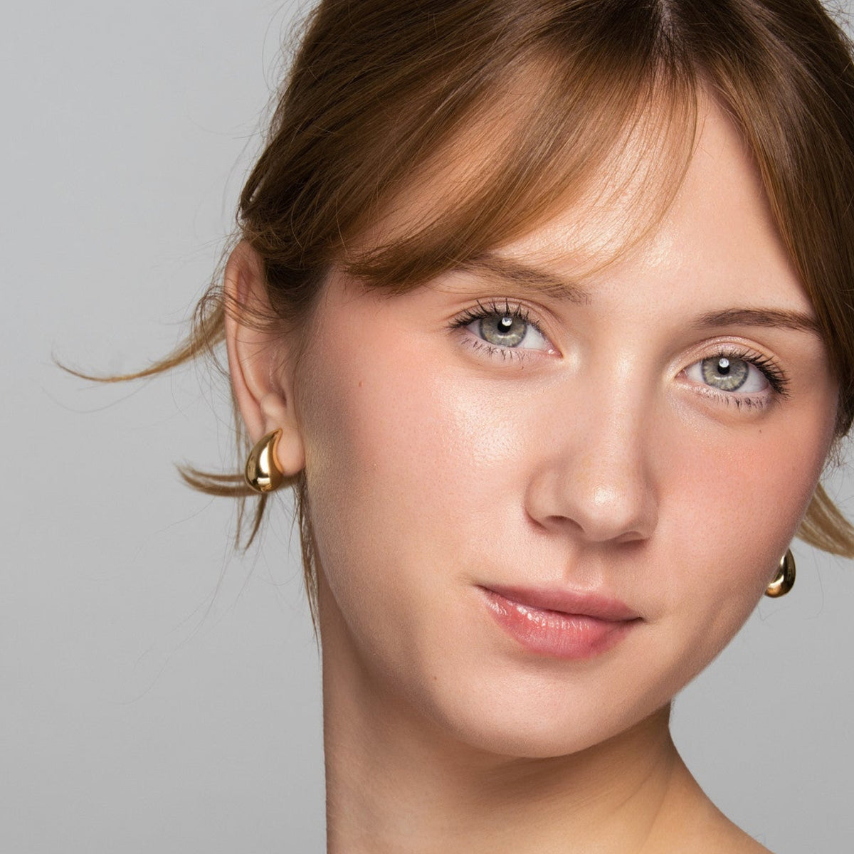 Drop Medium Earrings - Gold Filled 14k