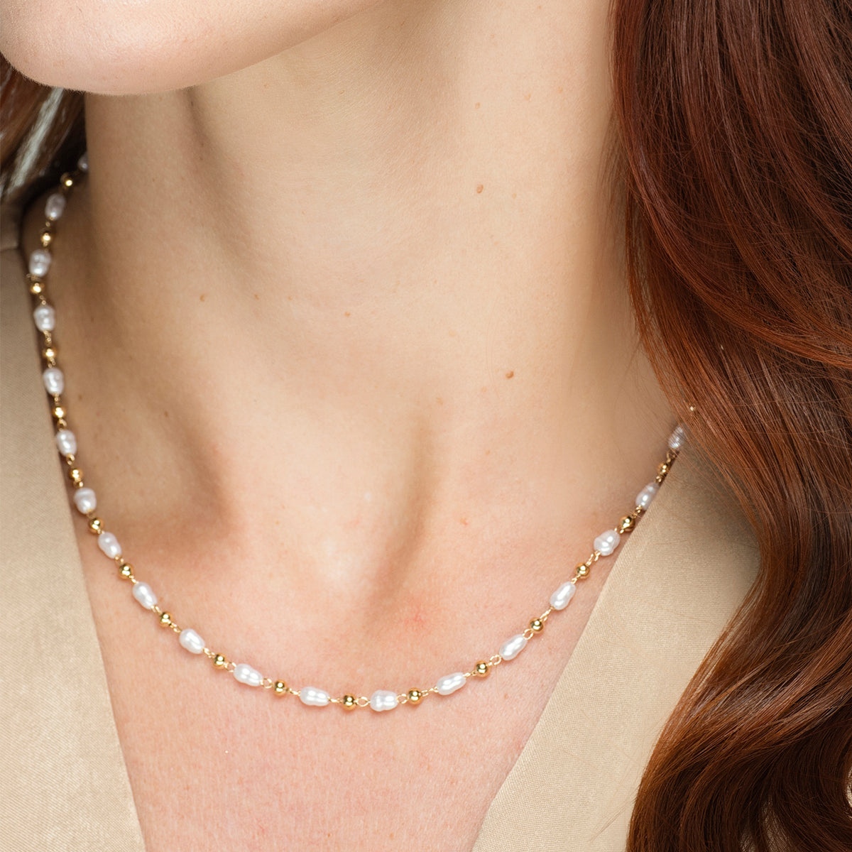 Marta Pearls Choker