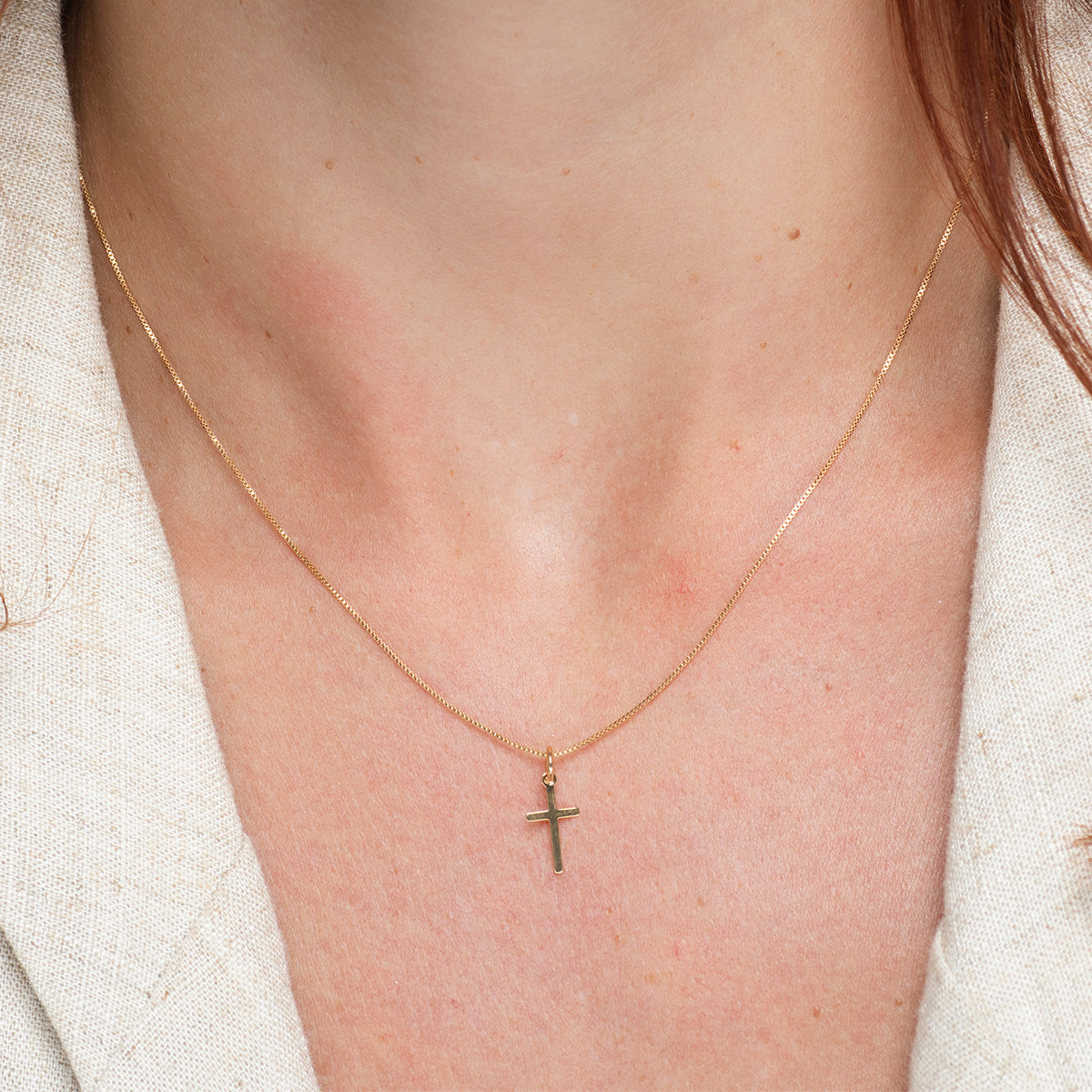 Mini Cross Necklace