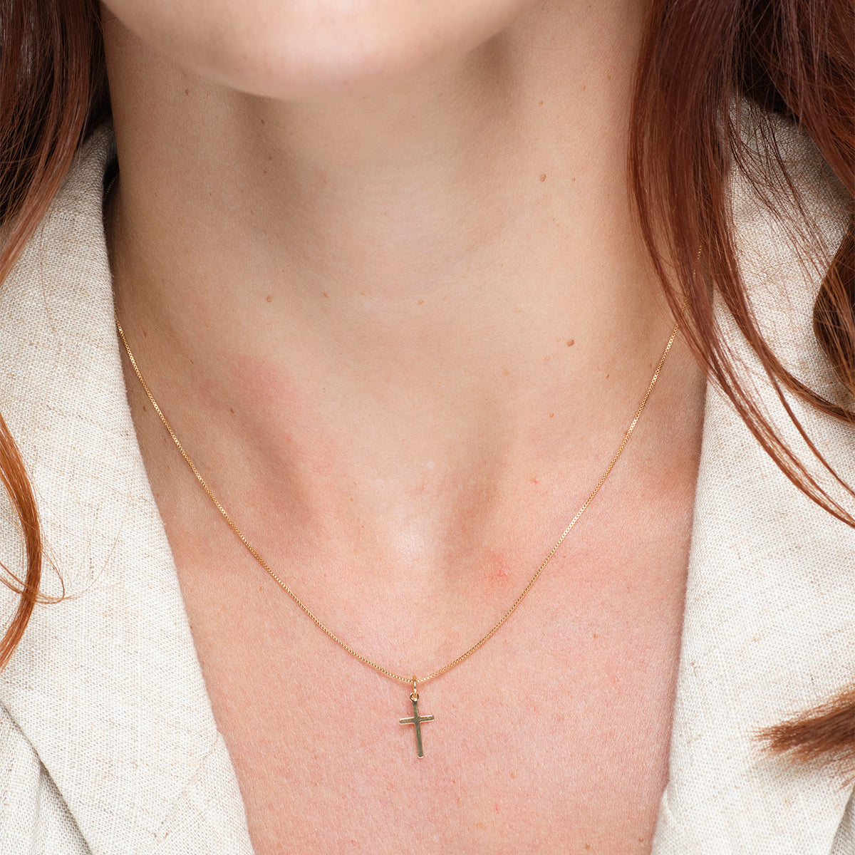 Mini Cross Necklace