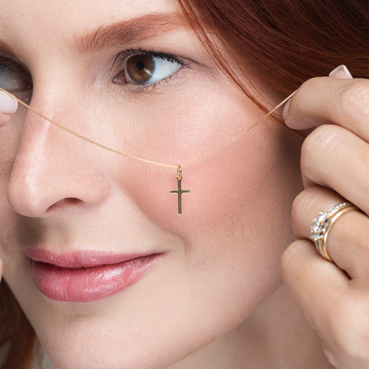 Mini Cross Necklace